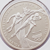 638 Polonia 10 zlote 2010 Polish Olympic Team Vancouver km 716 UNC argint, Europa