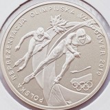 638 Polonia 10 zlote 2010 Polish Olympic Team Vancouver km 716 UNC argint, Europa