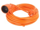 Prelungitor Alimentare 10m Portocaliu PVC 2x1,5mm2, KEL