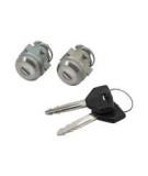 Set yale inchidere Chrysler Voyager (Gs/Ns), 1996-12.99, cu chei, cu 2 butuci blocare usa, stanga/dreapta, fata, 4778124/5; 4778124+4778425,