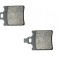 Set 2 Placute Frana Scuter Simson Schikra - 49cc 50cc 80cc