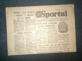 ZIARUL SPORTUL 14 MARTIE 1985 REZULTATE ETAPA DIVIZIA A HAGI RATEAZA DAR SI MARCHEAZA PAGINA 3