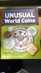 Album monede UNUSUAL WORLD COINS 2011, in limba engleza foto