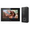 Kit videointerfon Hikvision HiLook VI-K43P, 2MP, ecran 7, Wi-Fi 2.4GHz, PoE, IR 3m, slot card, montare aparenta, IP65 SafetyGuard Surveillance
