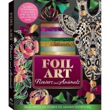 Cumpara ieftin Foil Art: Flowers and Animals