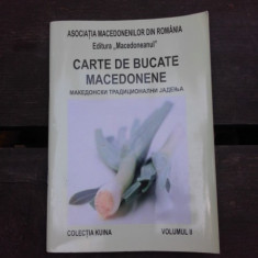 CARTE DE BUCATE MACEDONENE, VOL.II