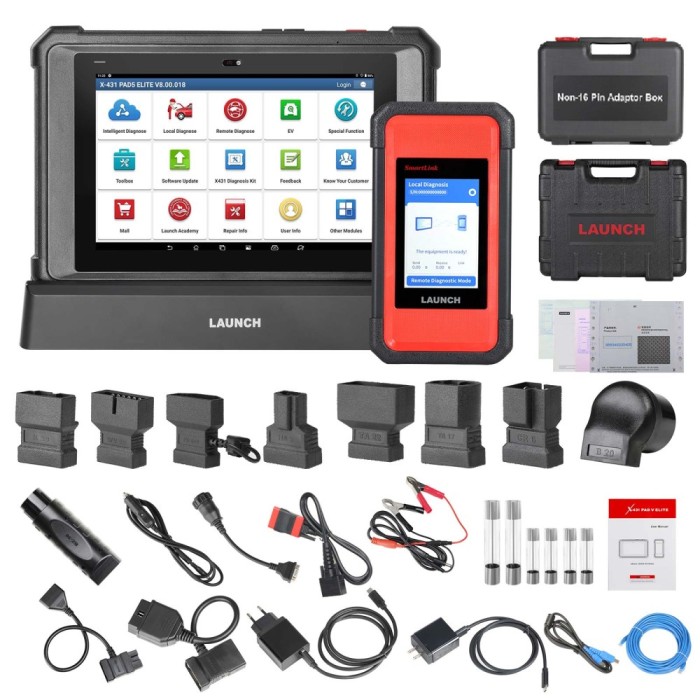 LAUNCH X431 PAD V Elite programari online ECU &amp; Codari, 60+ functii resetare