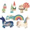 Set puzzle evolutiv si reversibil Londji - Petrecerea Unicornului