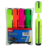 Evidențiatoare Beifa, Vivilite, Set 4 Bucăți, Multicolor, Oem