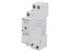 Finder Timer Programabil 80.41.0.240.0000T, SPDT, Sina DIN, 24-240V AC/DC, 0.1s-24h, Utilizare Feroviara