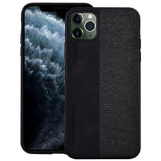 Husa telefon Plastic Apple iPhone 11 Pro 5.8 Textil Black