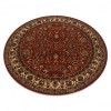 Covor de l&acirc;nă KASHQAI 4362 200 cerc ornament vin roșu / bej, cerc 160 cm