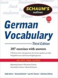 Schaum&#039;s Outline of German Vocabulary