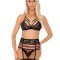 Set LivCo Snehana, negru, S/M