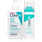 CeraVe Control Cleanser &amp; Retinol Serum Duo set impotriva imperfectiunilor pielii cauzate de acnee