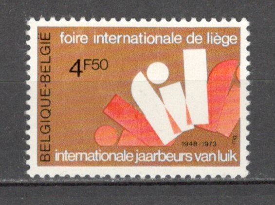 Belgia.1973 25 ani Targul international Liege MB.155