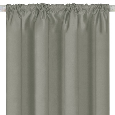 Draperie Decorativă, Model Gri, Dimensiuni 140x260cm, Poliester foto