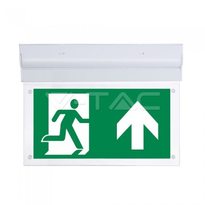 Lampa Exit LED 2W Montaj Aplicat 6000K COD: 836 foto