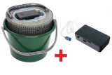 Galeata pentru pestisori vii 18 L + Pompa de aer - Plastilys, ZFISH