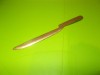 COUPE PAPIER din BRONZ , cutit pentru deschis CORESPONDENTA , scrisori