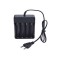 Incarcator acumulatori 4x 18650 de la 230V incarcare 1200mA