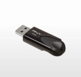 Stick USB PNY Attache 4, 64GB, USB 2.0 (Negru)