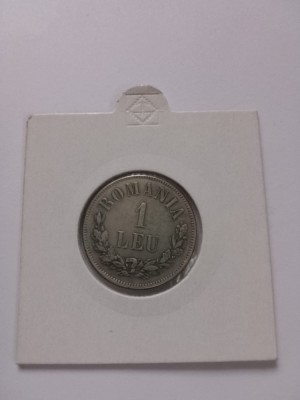 1 leu 1876 fals foto