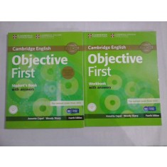 (Cambridge English) Objective First * Student&#039;s Book with answers / Workbook with answers - (fourth edition) - Annette Capel / Wendy