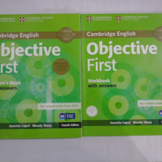 (Cambridge English) Objective First * Student's Book with answers / Workbook with answers - (fourth edition) - Annette Capel / Wendy