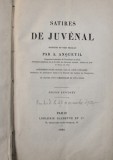 SATIRES DE JUVENAL , traduites en vers francais par A . ANQUETIL , 1880