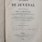 SATIRES DE JUVENAL , traduites en vers francais par A . ANQUETIL , 1880