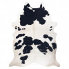 Covor Artificial Cowhide, Vaca G5069-1 alb negru din piele, 180x220 cm, Dreptunghi, Poliester