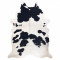 Covor Artificial Cowhide, Vaca G5069-1 alb negru din piele, 180x220 cm