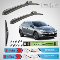 Ștergătoare Renault Megane III Grandtour Facelift (2012&ndash;2014) TeamCar&reg; &ndash; Set Complet