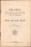 HST C1025 Anuarul Școalei normale și institutului pedagogic Caransebeș 1922