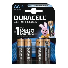 Set baterii AA Duralock Ultra Power Duracell 5000394002562, 4 bucati foto
