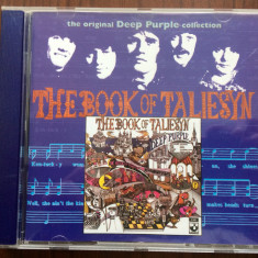 deep purple the book of taliesyn remastered cd disc muzica rock EMI records NM