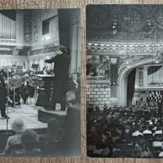 Festivalul George Enescu 1981// lot 2 fotografii de presa