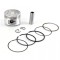 Set piston scutere GY6-4T 80cc, 47mm WST
