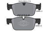 Set placute frana TEXTAR 2209801