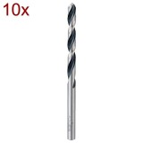 Bosch 2608577226 - Set 10 burghie metal HSS-PointTeq 5.8 mm tija cilindrica