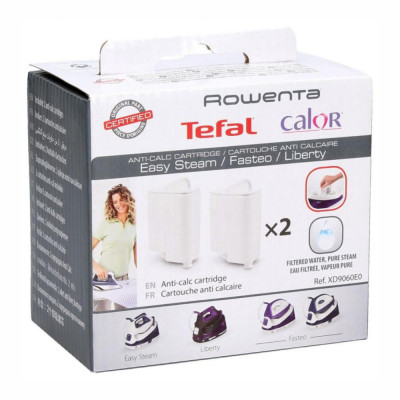 Set 2 cartuse anticalcar statie de calcat fara boiler Tefal SV6040E0 Fasteo foto