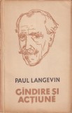 Paul Langevin - Gandire si actiune