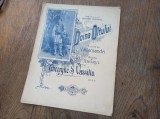 DOINA OLTULUI , cuvinte de V. ALECSANDRI , muzica de TENORUL GHEORGHE S. VASSILIU , 1912, PARTITURA