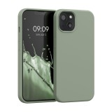 Husa pentru iPhone 13, Silicon, Verde, 55878.172