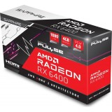 Placa video PULSE AMD Radeon RX 6400 4G 64bit, Sapphire