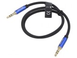 Cablu Jack 3,5mm Aurit 1m 3Pin, Vention