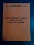 Produse Farmaceutice Romanesti Derivate De Singe Folosite In - V. Kondi, Natalia Mitrica, St. Balan ,546172, Medicala