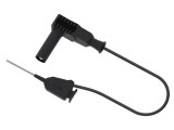 Cablu de măsurare 60VDC 30VAC 1A - 0.5m negru