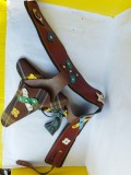 bnk jc Romania - centura de cowboy cu un pistol